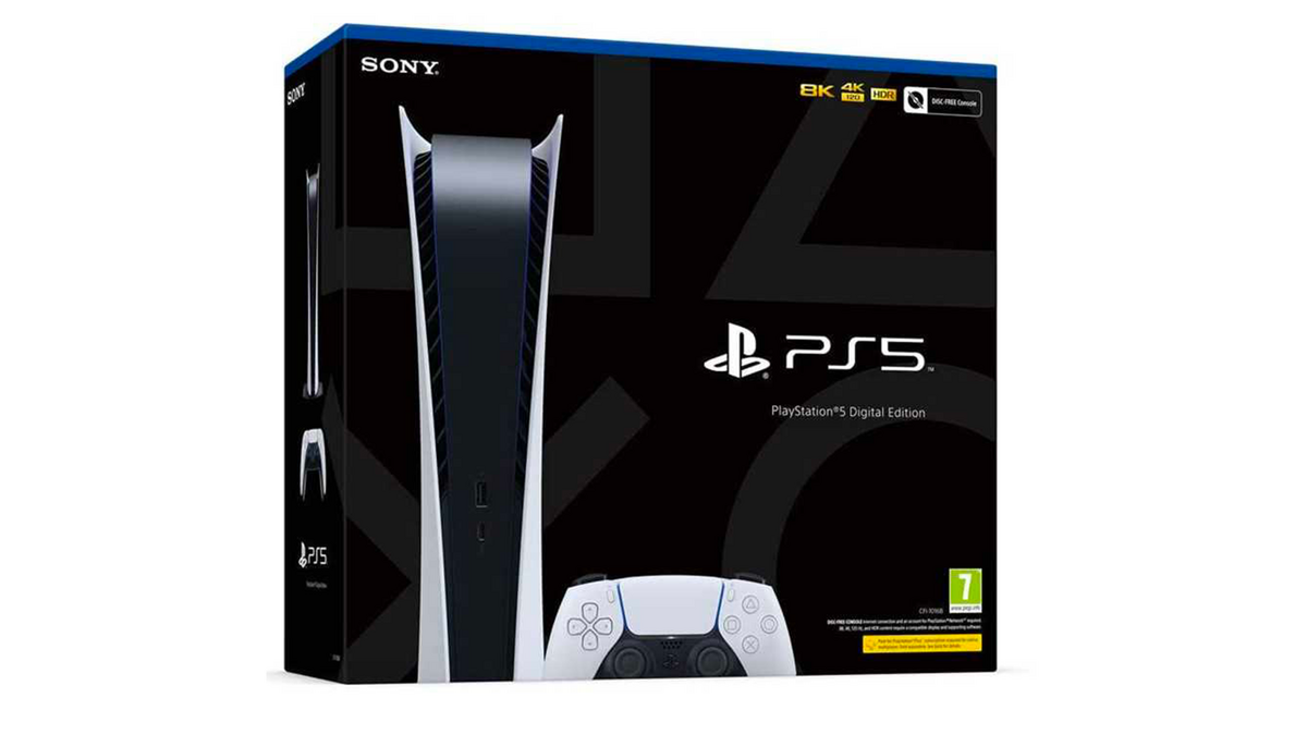 Le packaging de la PS5 Digital Edition © Sony