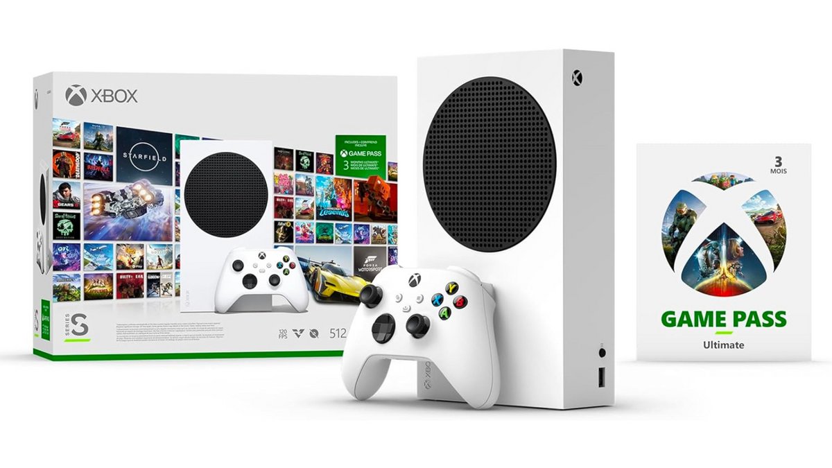 La Xbox Series S avec 3 mois de Game Pass Ultimate