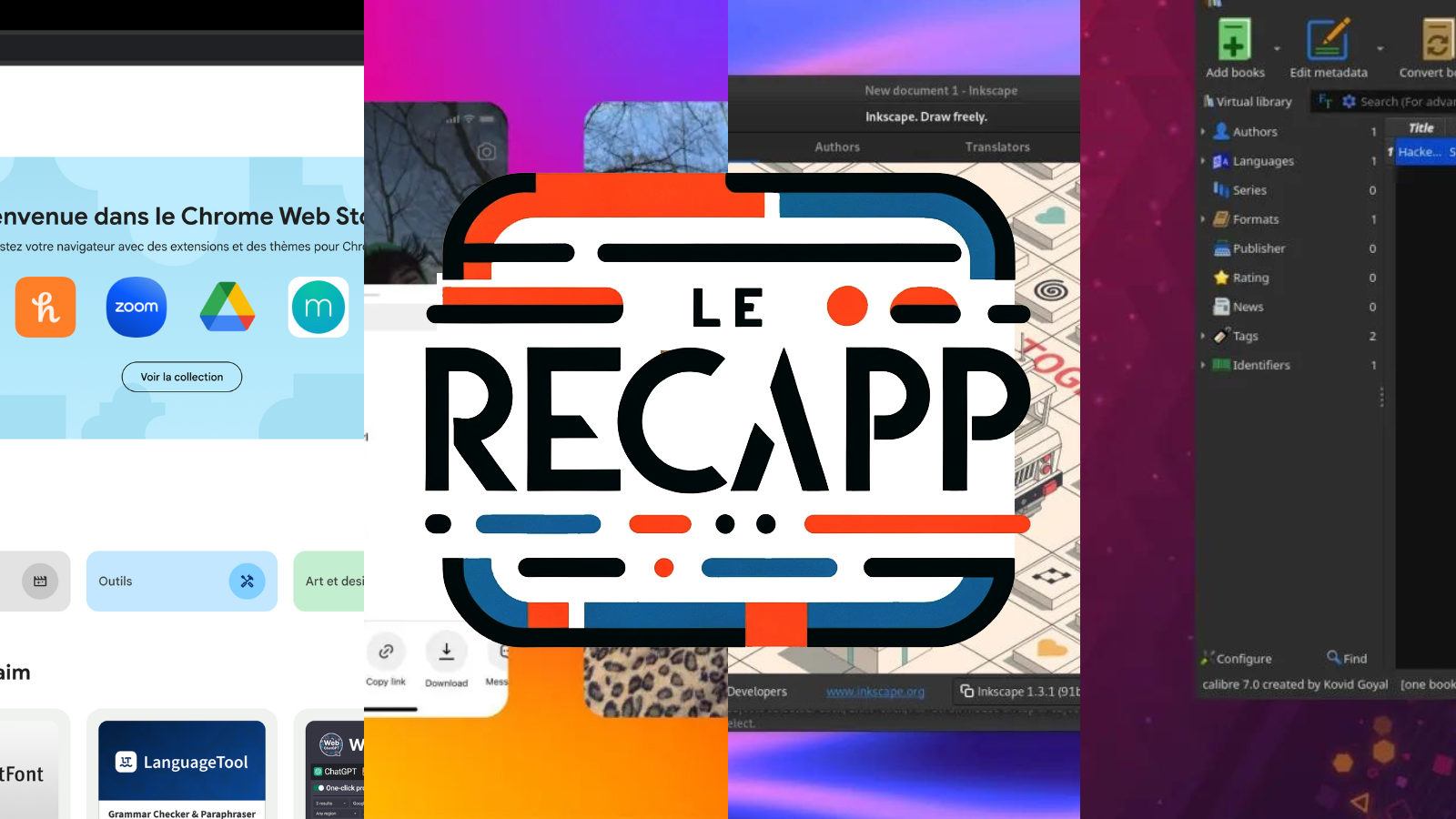 Le Récapp' : Chrome Web Store, Inkscape, Instagram, les actus qu'il ne fallait pas manquer cette semaine