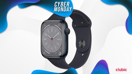 Cyber Monday : l'Apple Watch Series 8 est de retour à moins de 300€ !