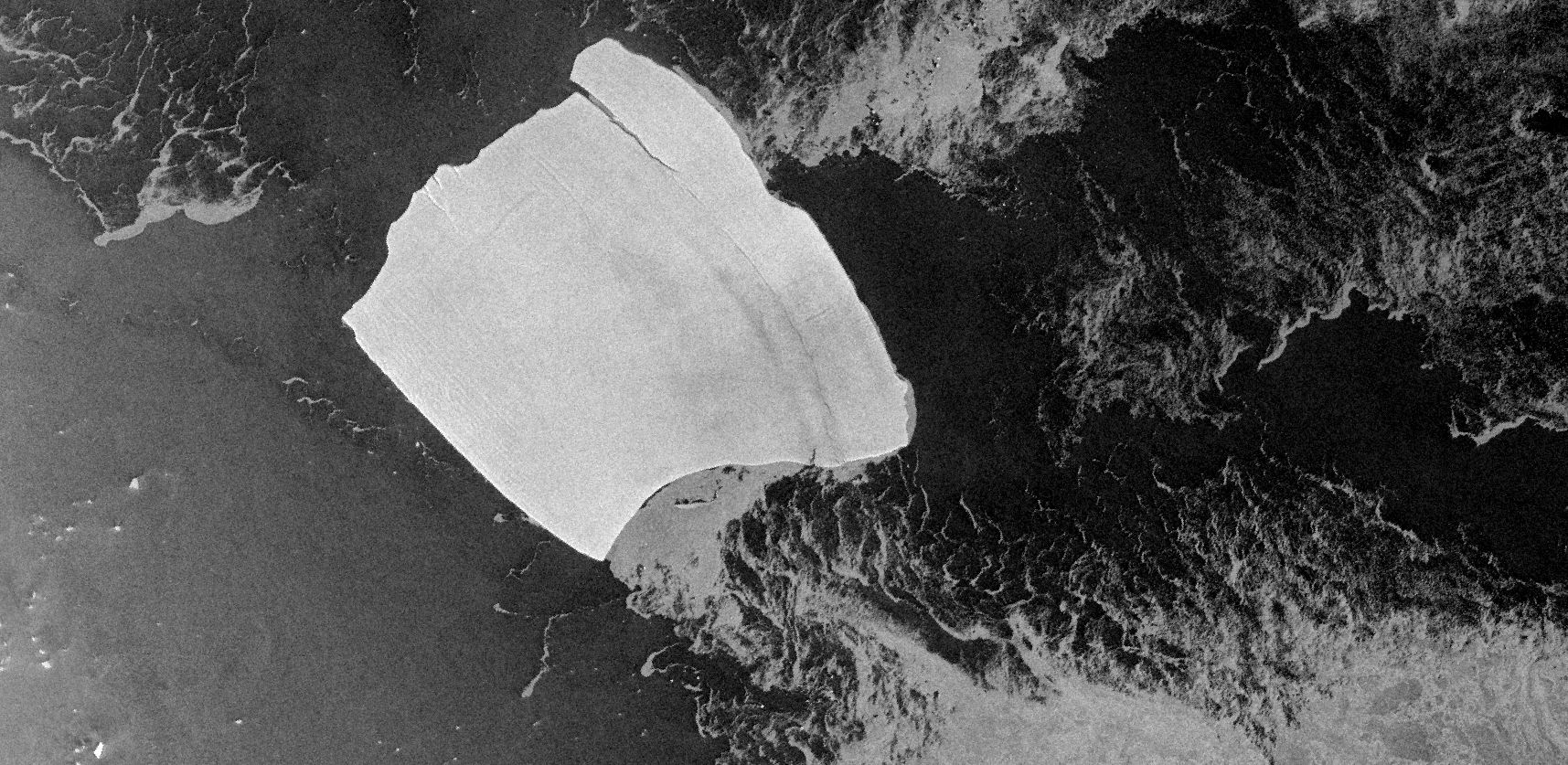Cet iceberg géant a 37 ans, mais cette fois c'est sûr il quitte l'Antarctique !