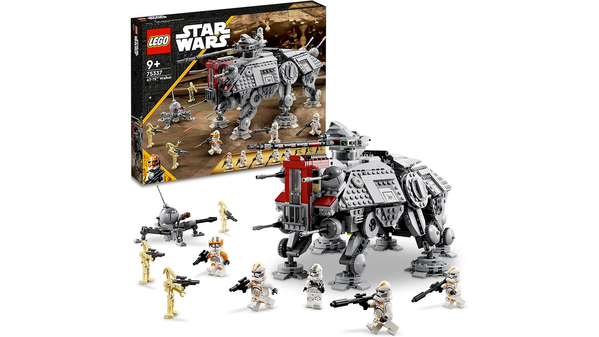 Le LEGO Star Wars 75337 avec le marcheur AT-TE