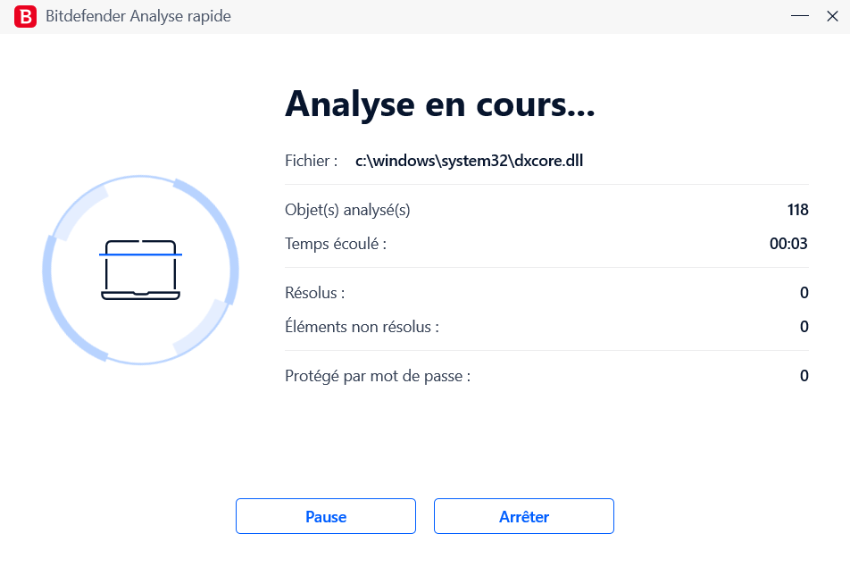 Bitdefender Total Security - Analyse rapide