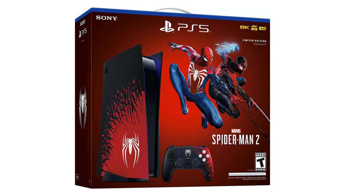 PlayStation 5 édition limitée Marvel&#039;s Spider-Man 2 © Sony