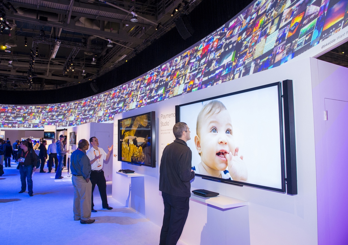 Les principaux fabricants de TV sont présents au CES. © Shutterstock/Kobby Dagan 