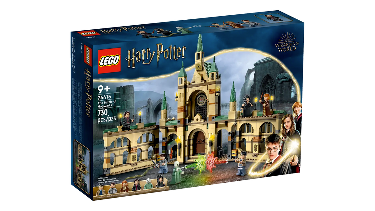 La boîte de LEGO Harry Potter La Bataille de Poudlard
