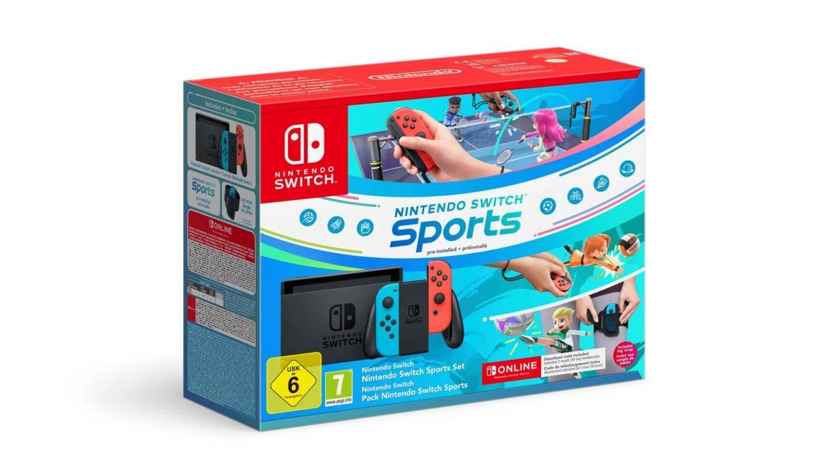 Le pack Nintendo Switch avec Switch Sports