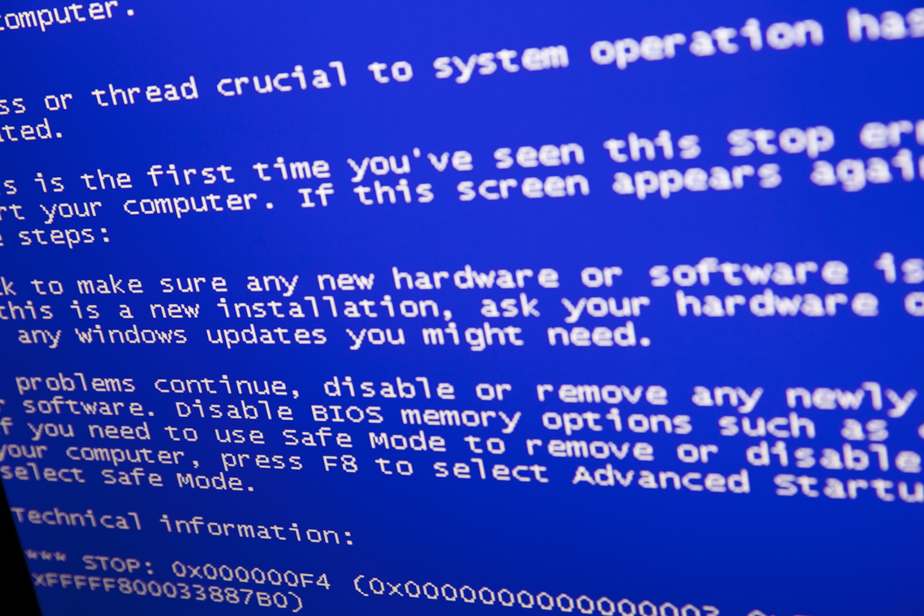 Arrêtez tout : l'écran bleu de la mort de Windows arrive sur Linux !