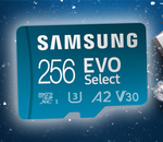 Cette carte microSD Samsung de 256 Go est bradée juste avant Noël