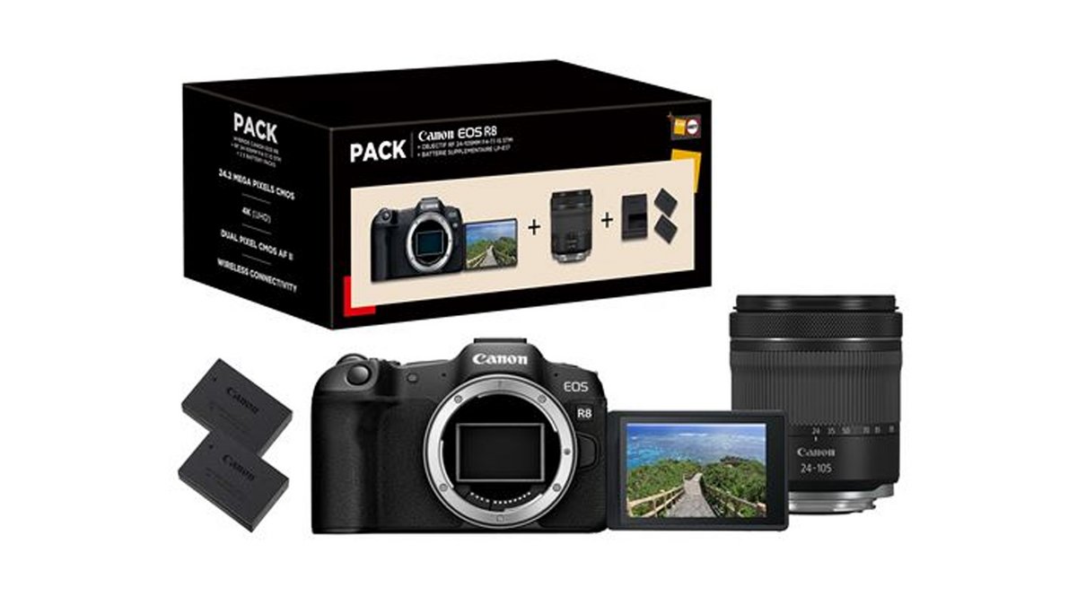 canon EOS R8 pack