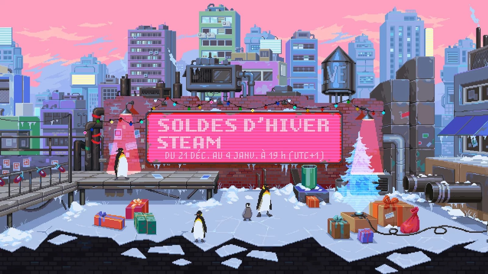 Steam : la neige et les soldes d'hiver sont là, jusqu'à - 90 % sur un large choix de jeux