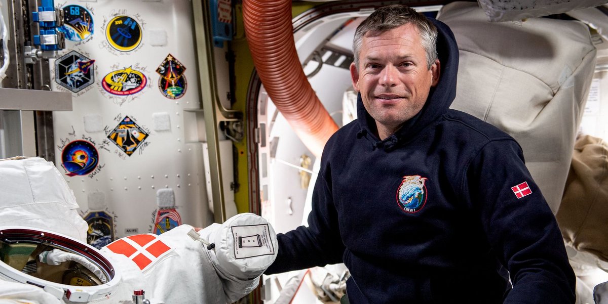 L'astronaute danois de l'ESA, Andreas Mogensen, est l'actuel commandant de l'ISS. © ESA/NASA