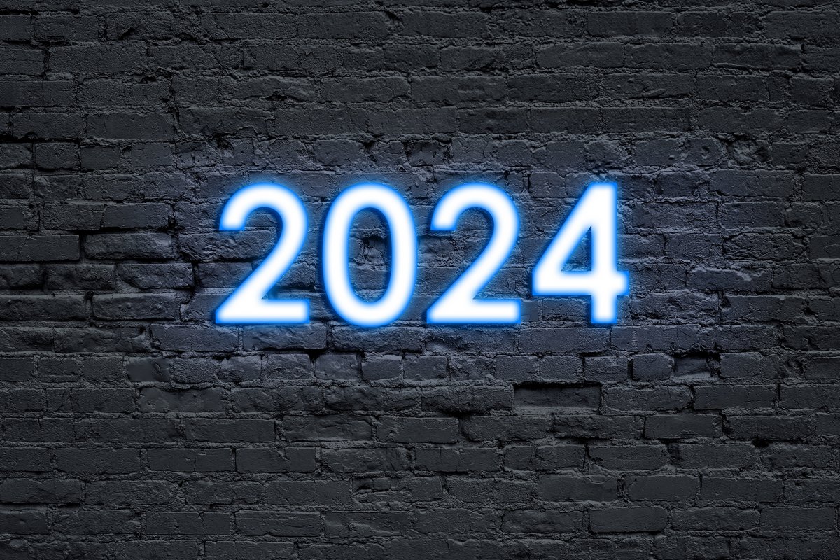 Bienvenue en 2024 © Melissa S Bornbach / Shutterstock
