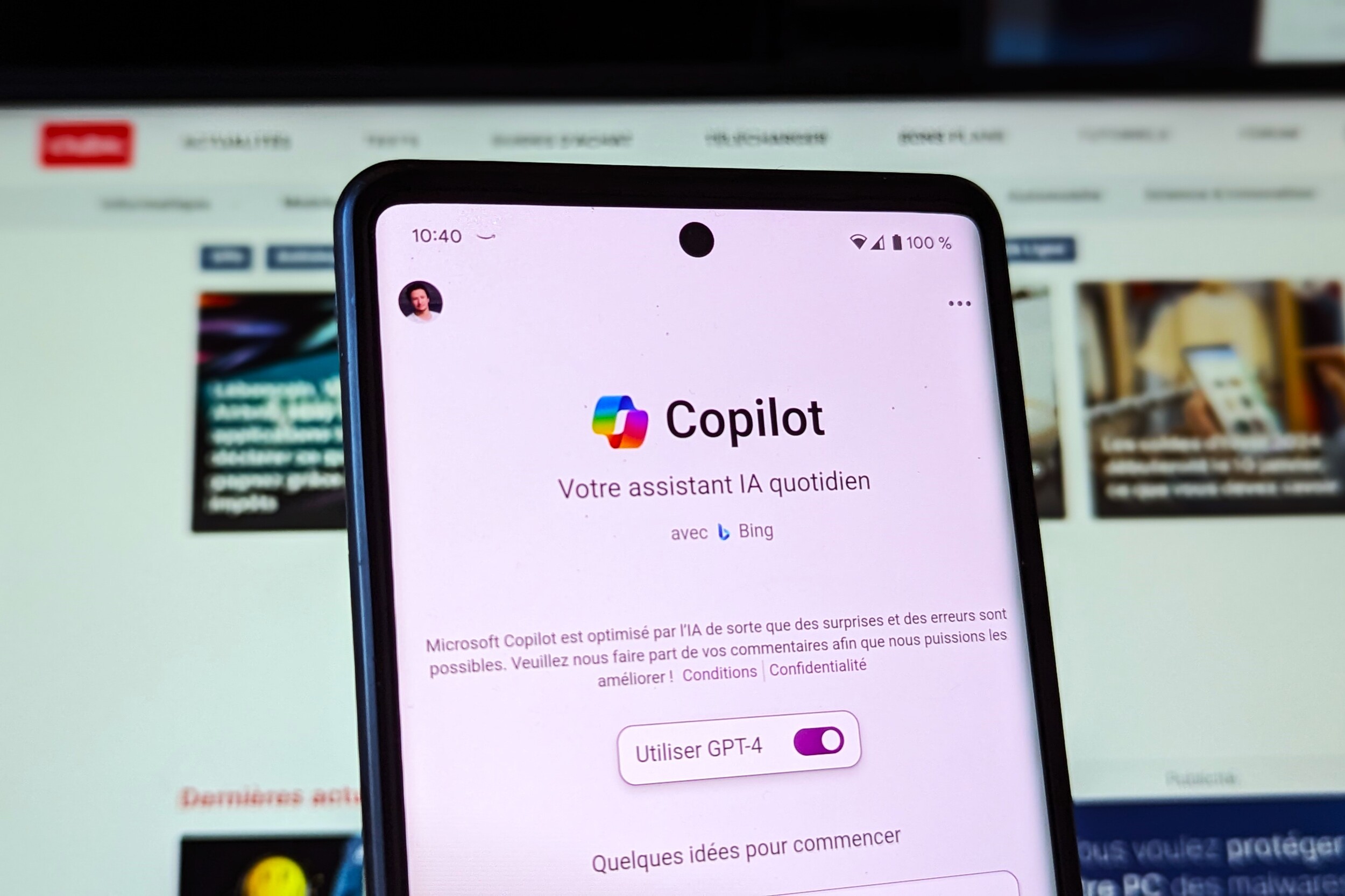 Tout comme Windows 11, Copilot Web peut maintenant gérer le smartphone Android connecté à votre PC