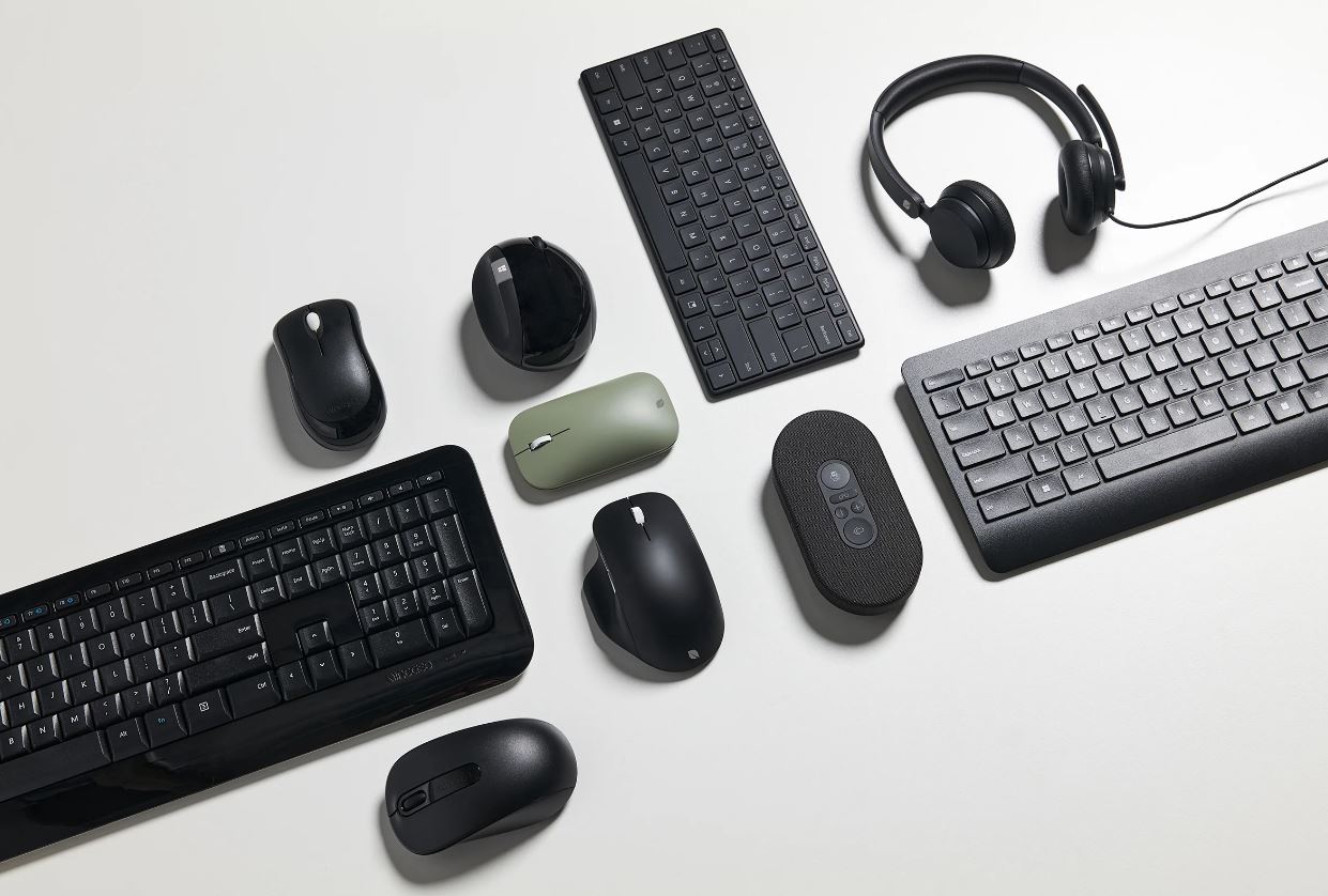 Clavier, souris, webcam : les accessoires Microsoft vont renaître, mais sous un autre nom