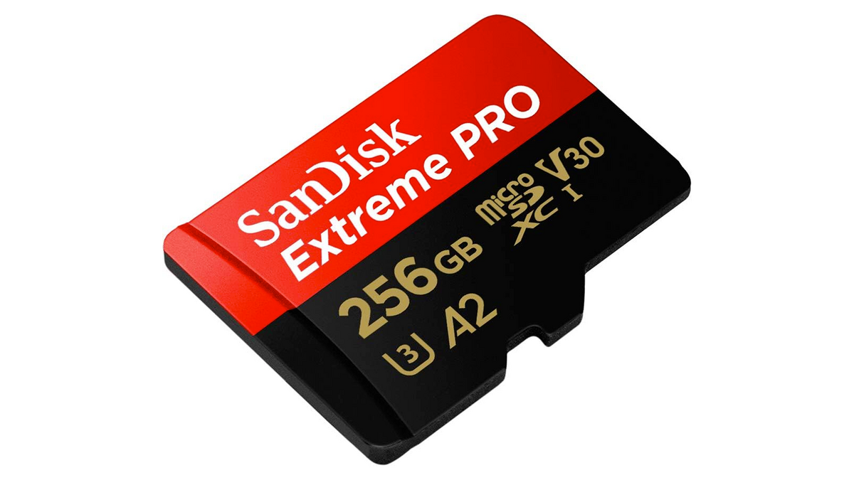 La carte microSD SanDisk Extreme Pro 256 Go