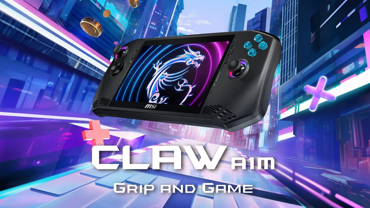 CES 2024 : MSI confirme la Claw, sa première console portable, et son partenariat avec Intel