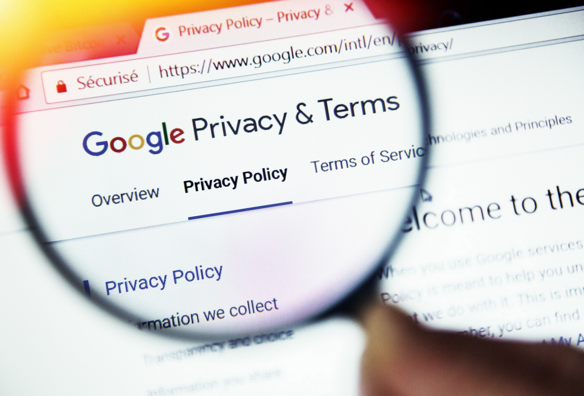 Google - une polique de vie privée intrusive