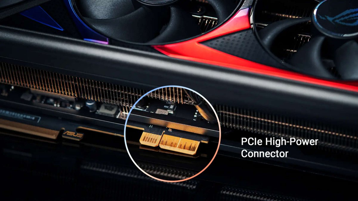 Le connecteur PCIe High-Power sur la carte graphique... © VideoCardz