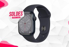 Obtenez l'Apple Watch Series 8 à moins de 300€ pendant les Soldes