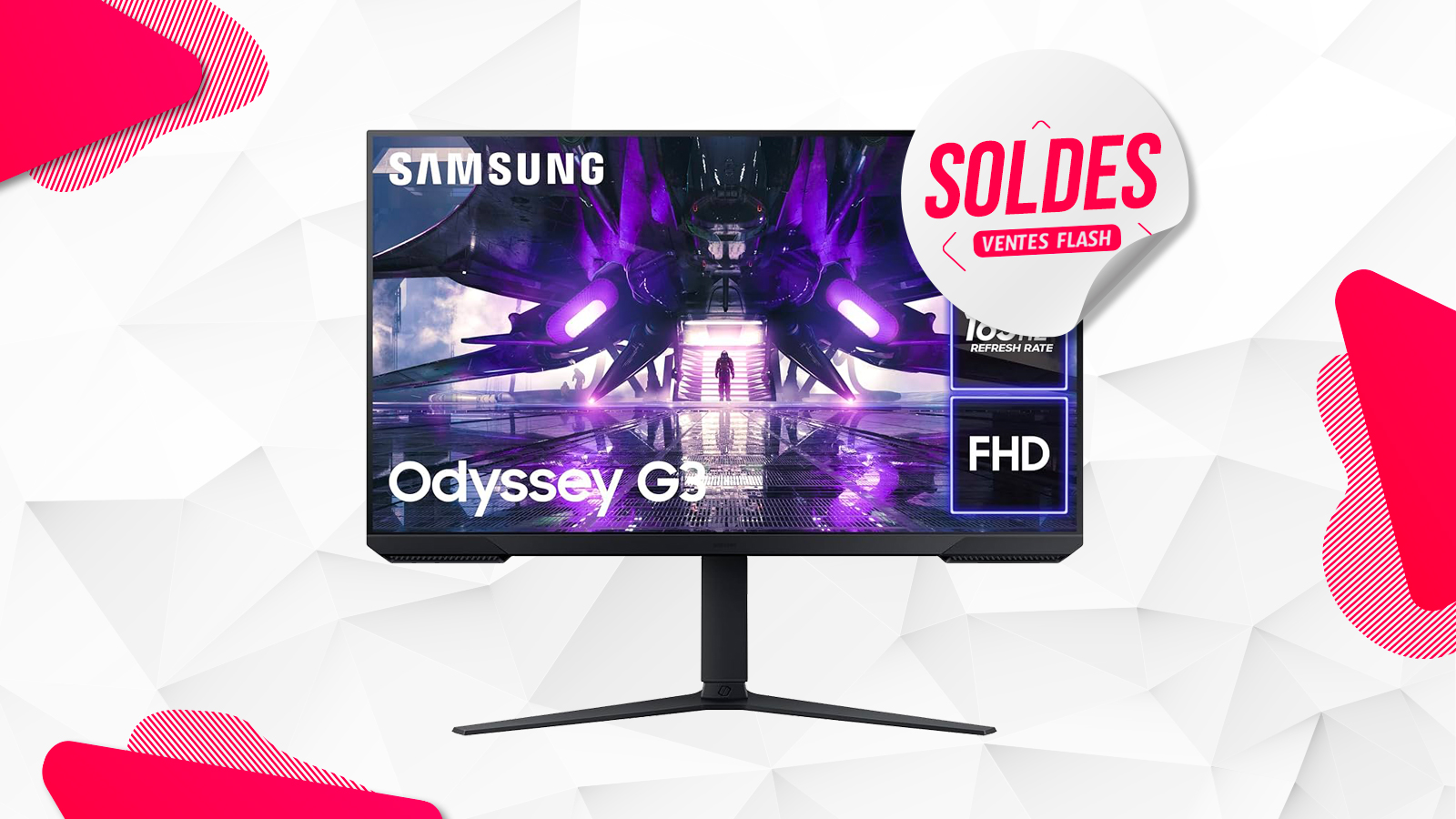 Le célèbre écran PC gamer Samsung Odyssey G3 profite d'une remise de 27% -  Le Parisien