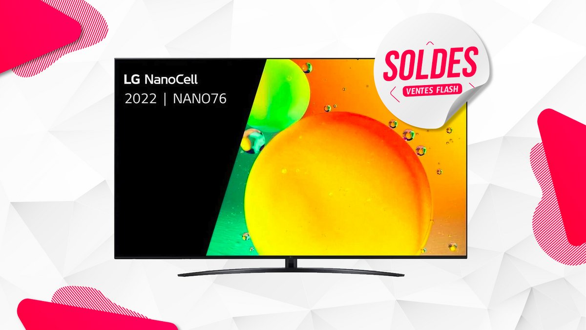 TV 4K LG NanoCell 65 pouces soldes