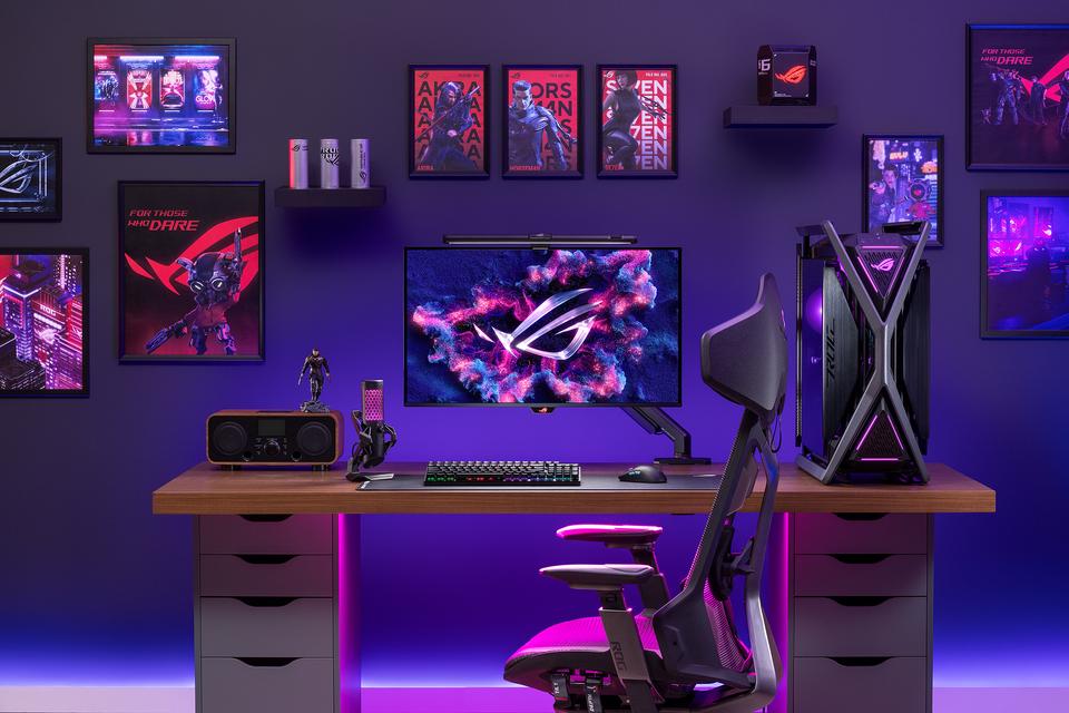 Mise en situation de certaines nouveautés ROG - © Asus