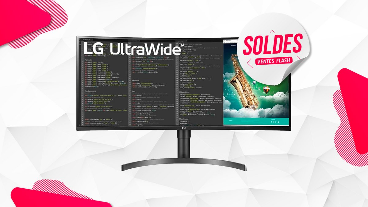 L'écran PC incurvé LG UltraWide 35WN73AP-B moins cher pendant les Soldes d'Amazon