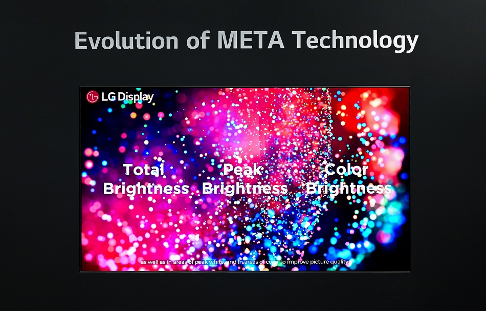 LG OLED META Technology © LG Display