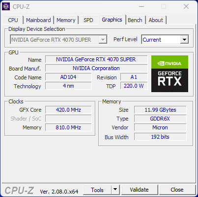 NVIDIA GeForce RTX 4070 SUPER_13 © Nerces