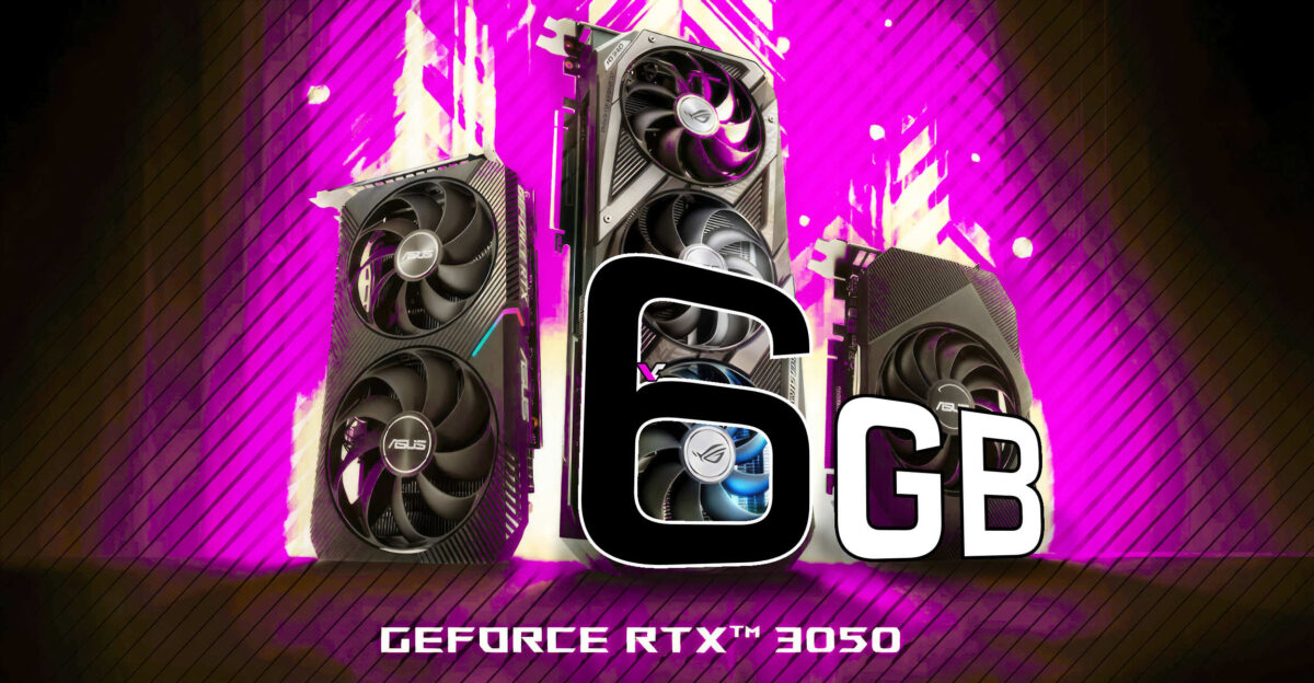 La nouvelle GeForce RTX 3050 6 Go est attendue pour 2024