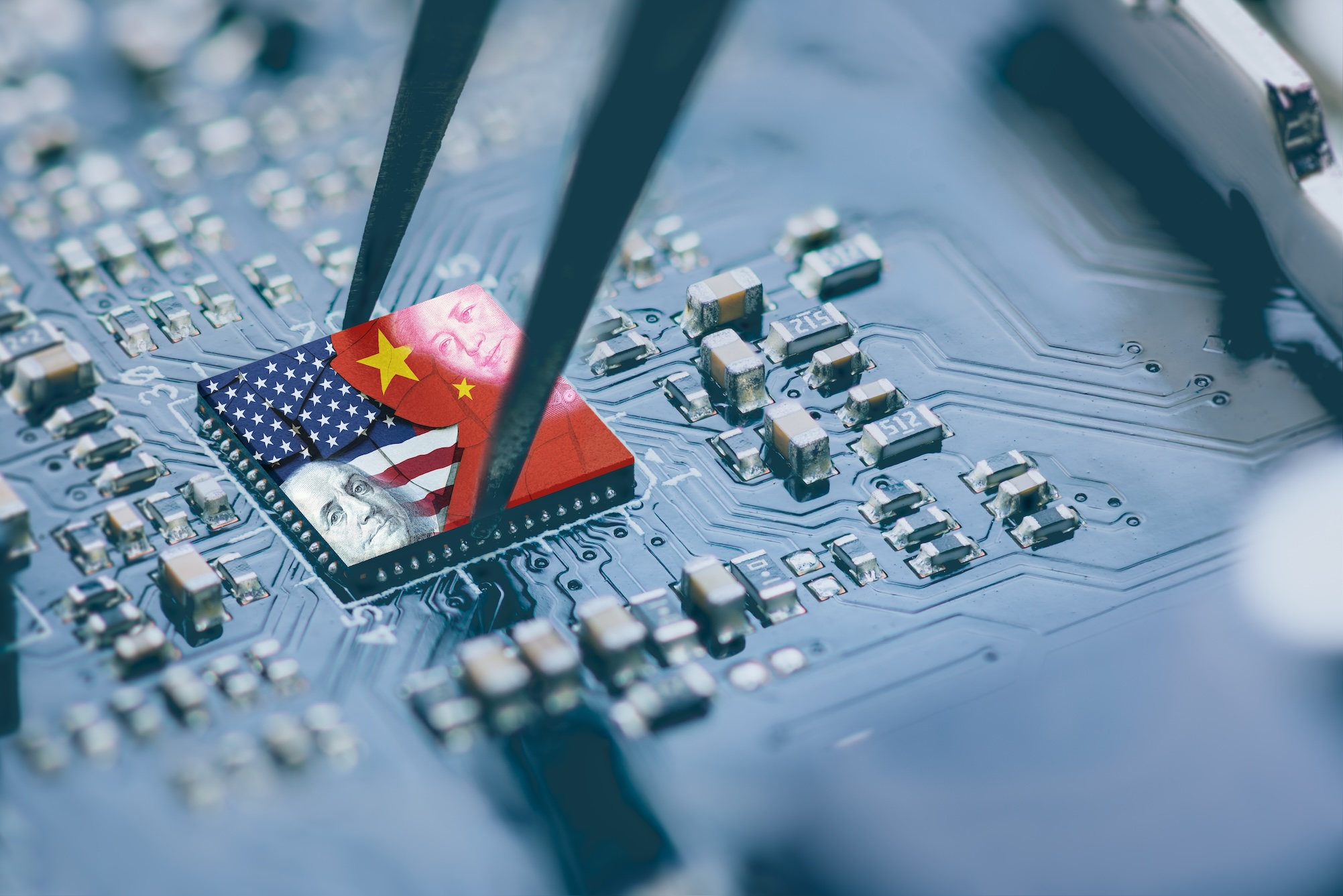 Puces électroniques : la Chine passe à la vitesse supérieure, malgré un  implacable embargo américain - Tech 24