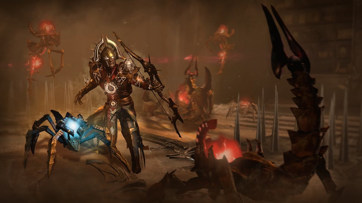 À gauche, notre compagnon durant la Saison 3 de Diablo IV © Blizzard