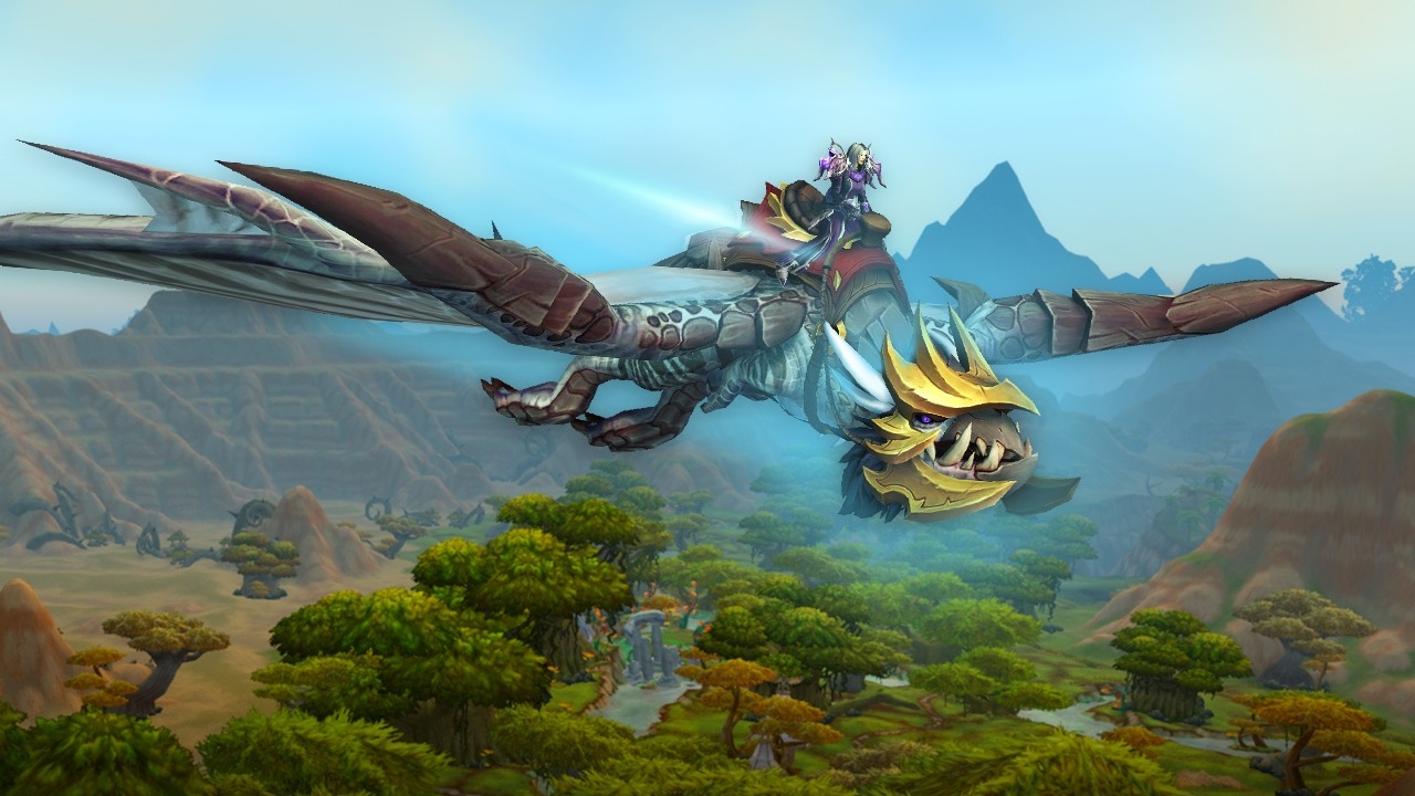 Avec la dernière mise à jour majeure de Dragonflight, World of Warcraft permet de voler en dragon partout sur Azeroth