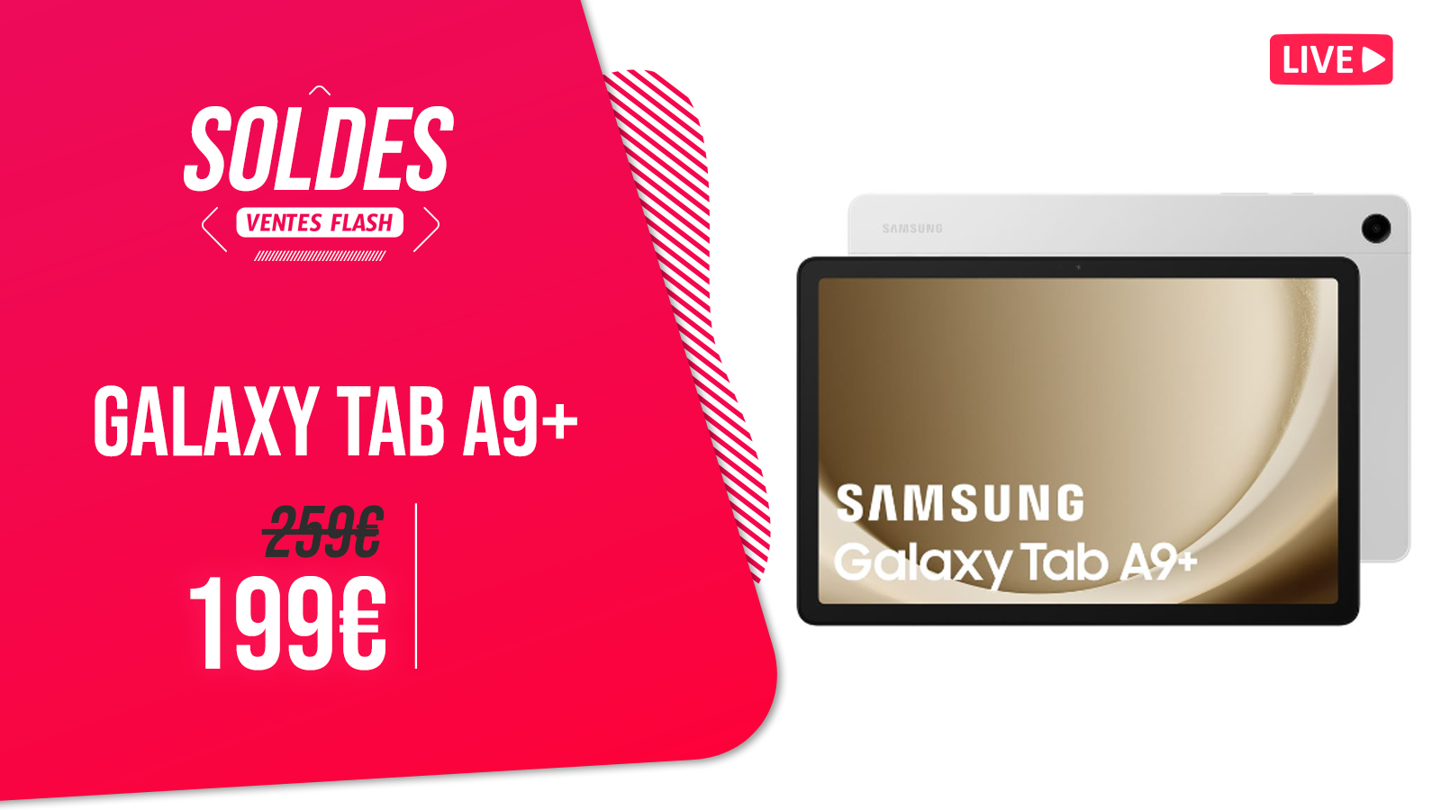 Samsung a lancé les Galaxy Tab A9 et Galaxy Tab A9+, voici leurs prix