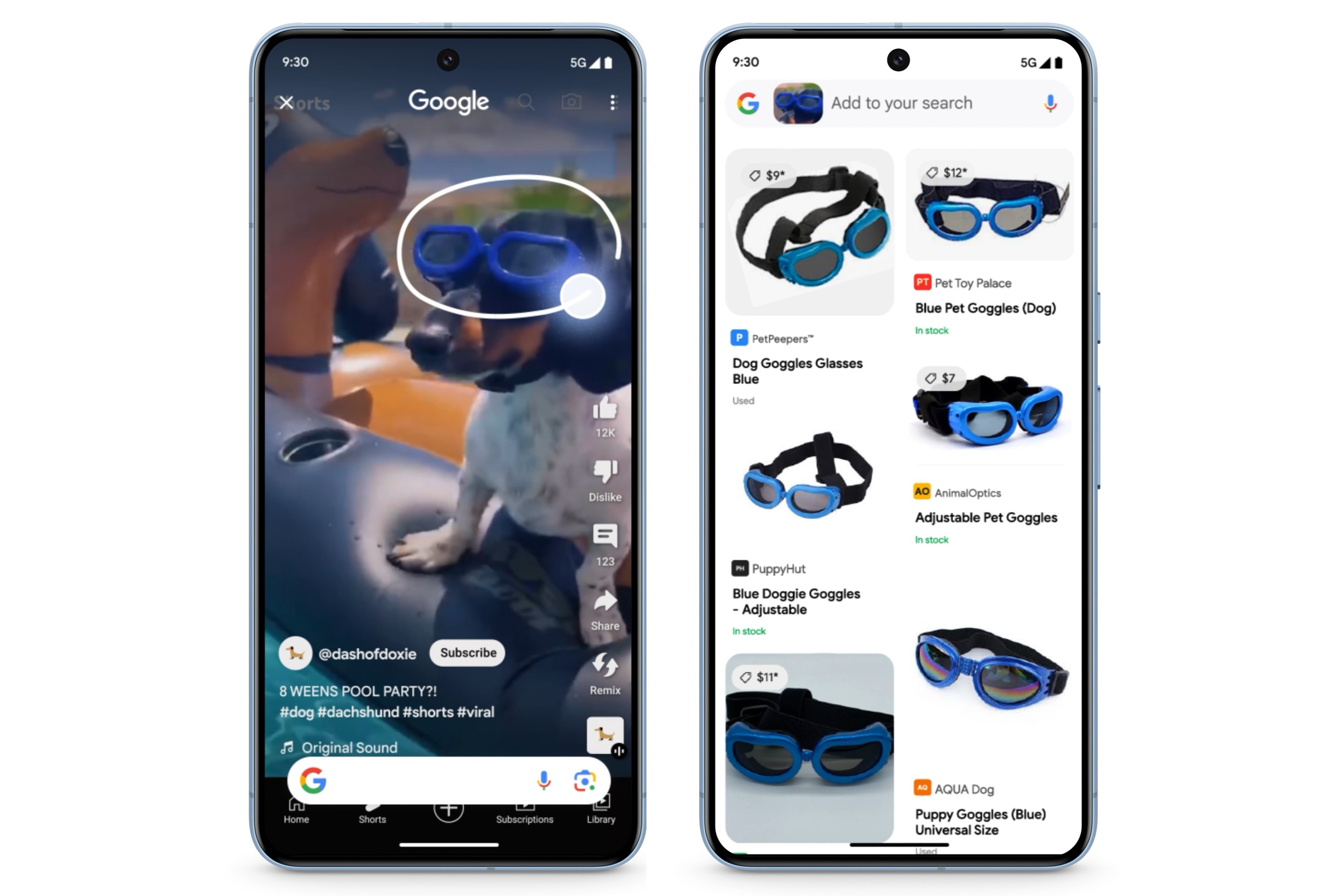 Google vous propose d'entourer pour chercher n'importe quelle information, grâce à l'IA, sur les téléphones Pixel et Samsung Galaxy S24
