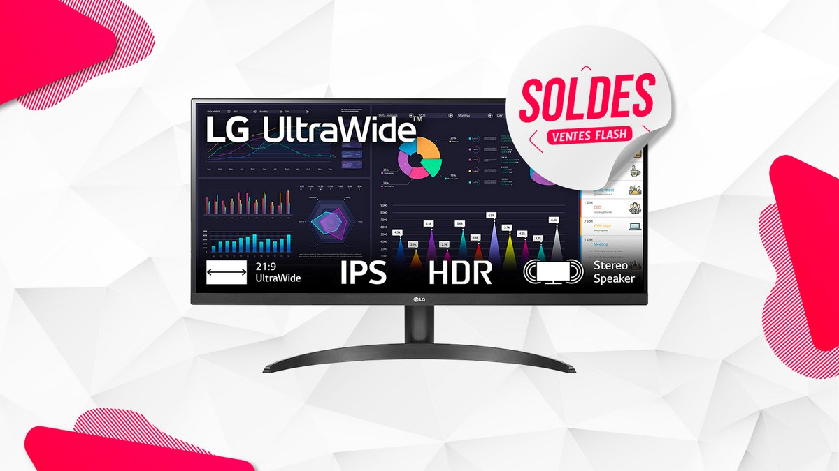 LG UltraWide 29WQ60A-B soldes