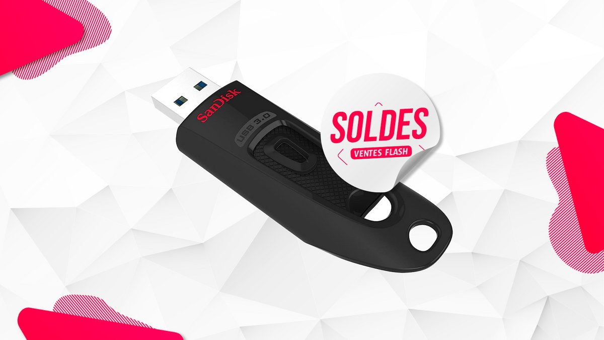 Cette clé USB 3.0 128 Go est soldée à moins de 9 € aujourd'hui !