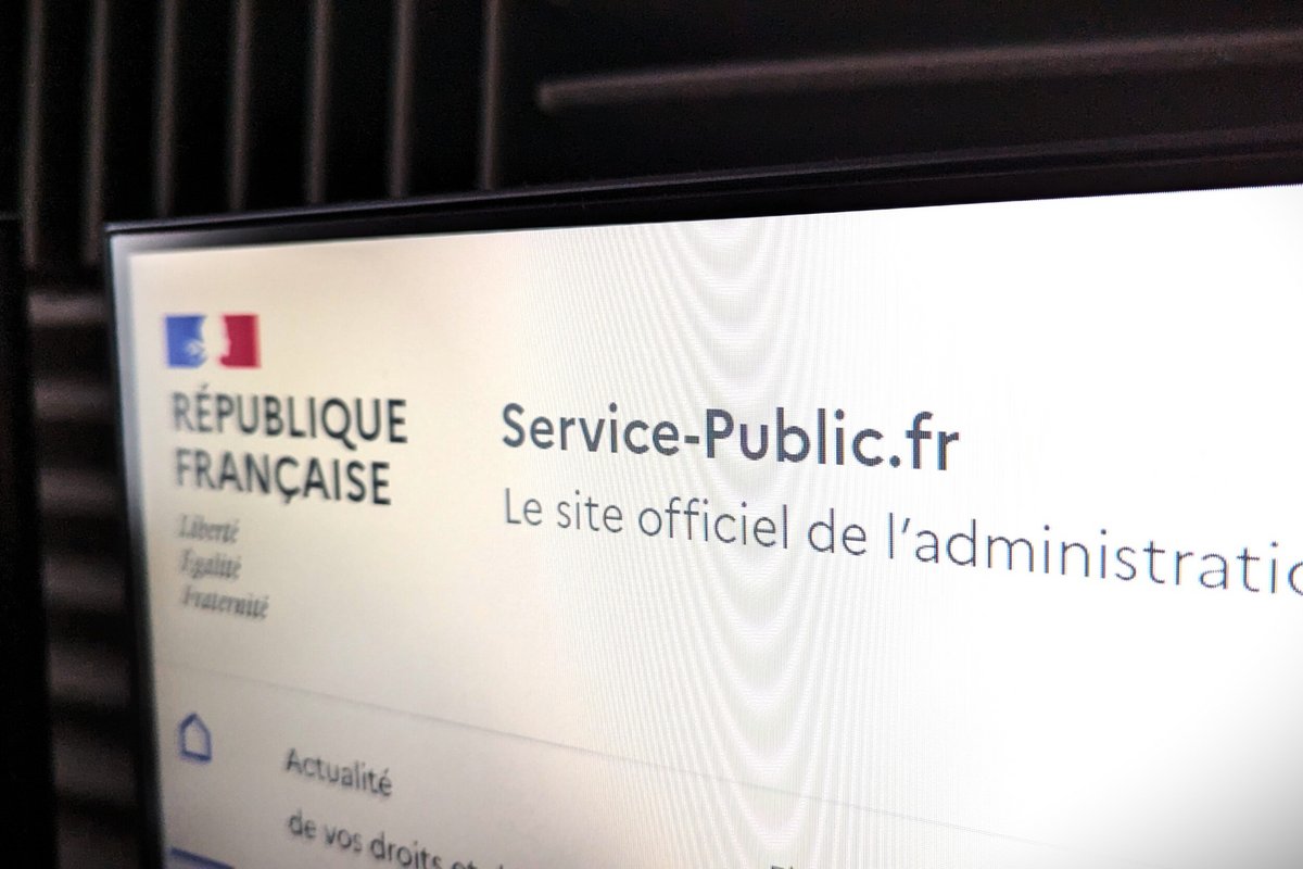 La plateforme Service-public.fr © Alexandre Boero / Clubic