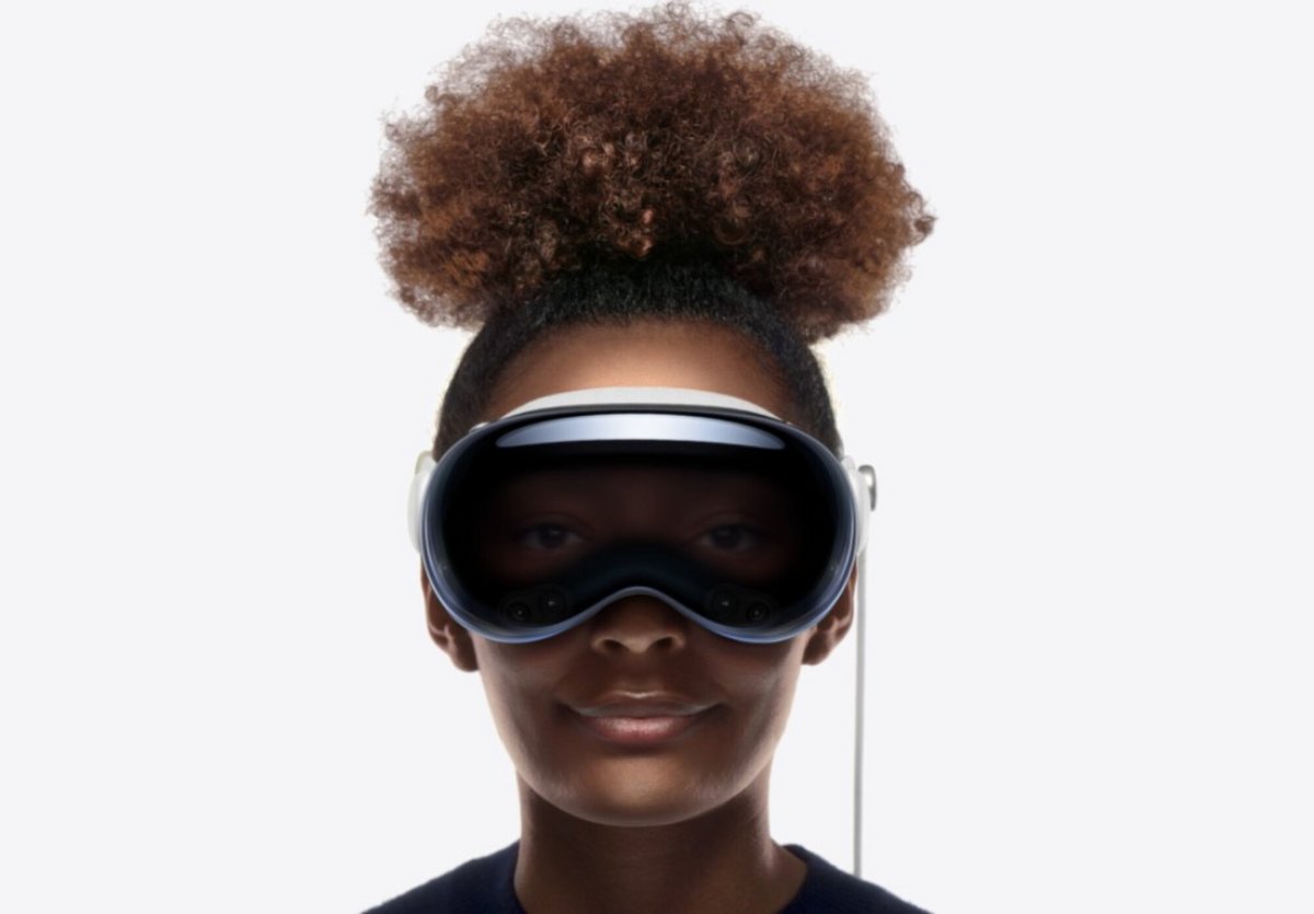 Le casque Vision Pro d'Apple réserve une surprise au niveau de sa connectique © Apple