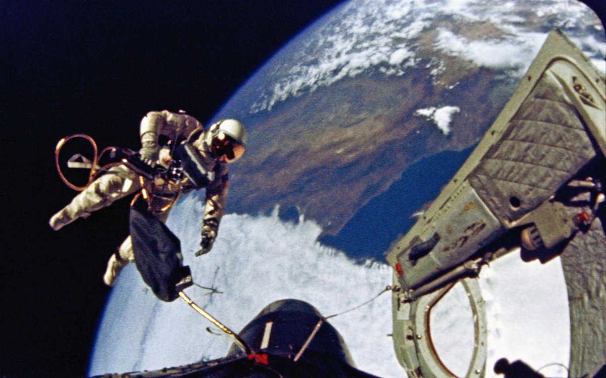 Journée porte ouverte sur Gemini IV © NASA
