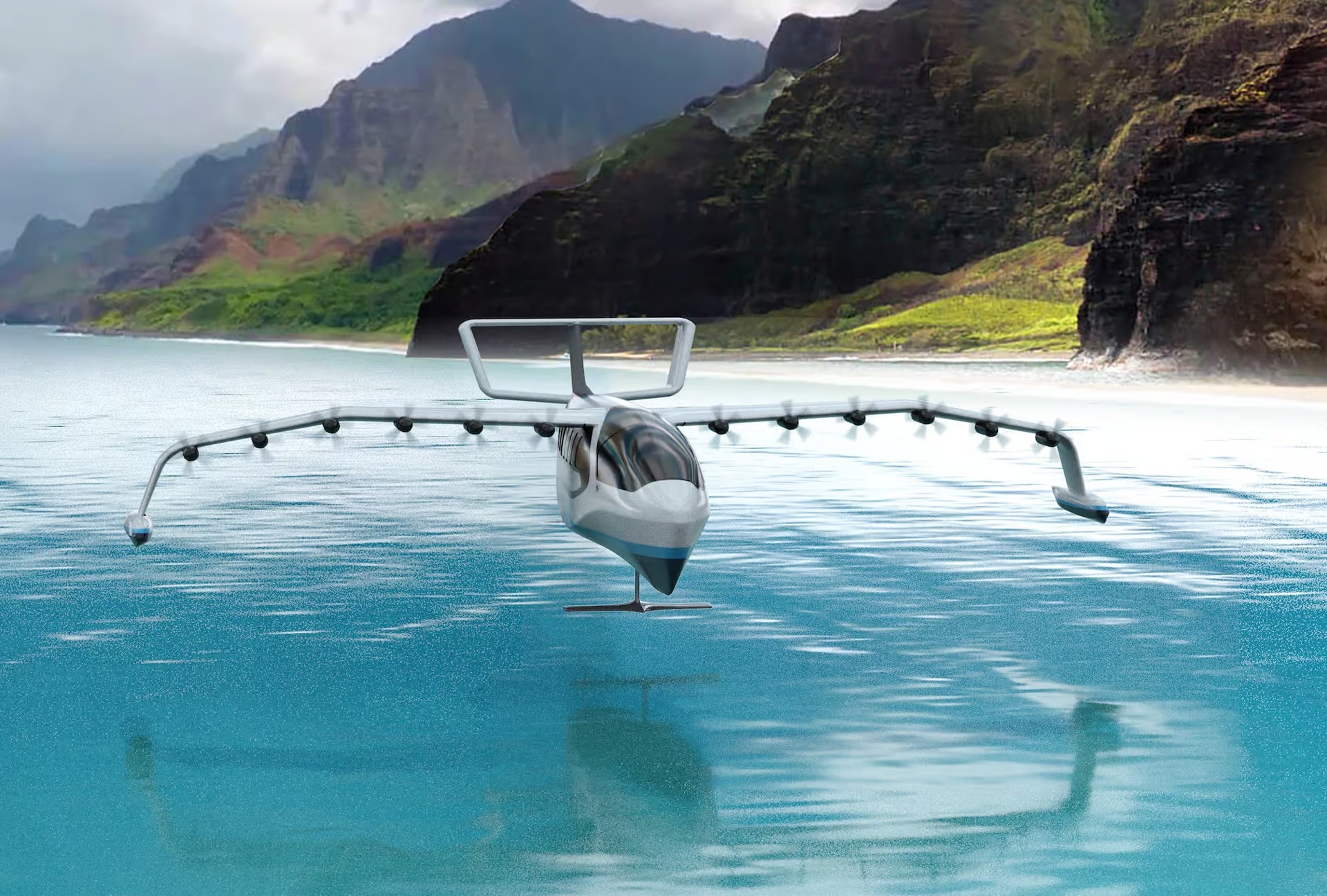 Cet étrange engin volant hybride va faire ses premiers vols dans le Pacifique