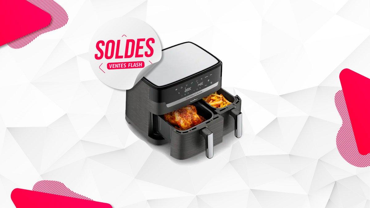 Moulinex Easy Fry Dual soldes