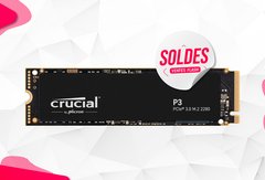 Le SSD Crucial 4 To atteint son prix le plus bas grâce aux Soldes d'aujourd'hui