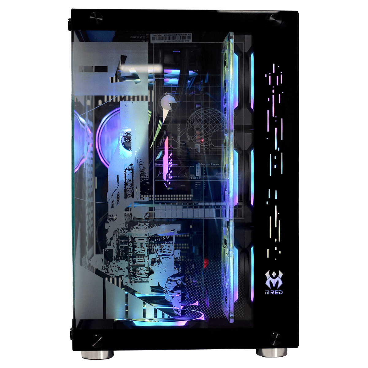 Cybertek nous a monté un PC gamer avec service de gravure personnalisé