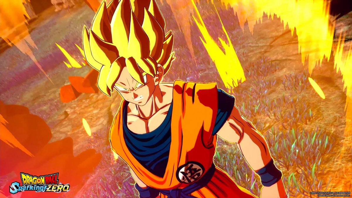 Goku Super Saiyan dans DRAGON BALL: Sparking! Zero  © Bandai Namco