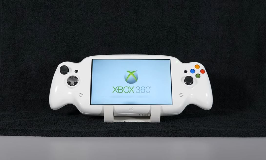 La Xbox 360 Portable s'inspire de la Xbox 360 Slim © Millomaker / YouTube