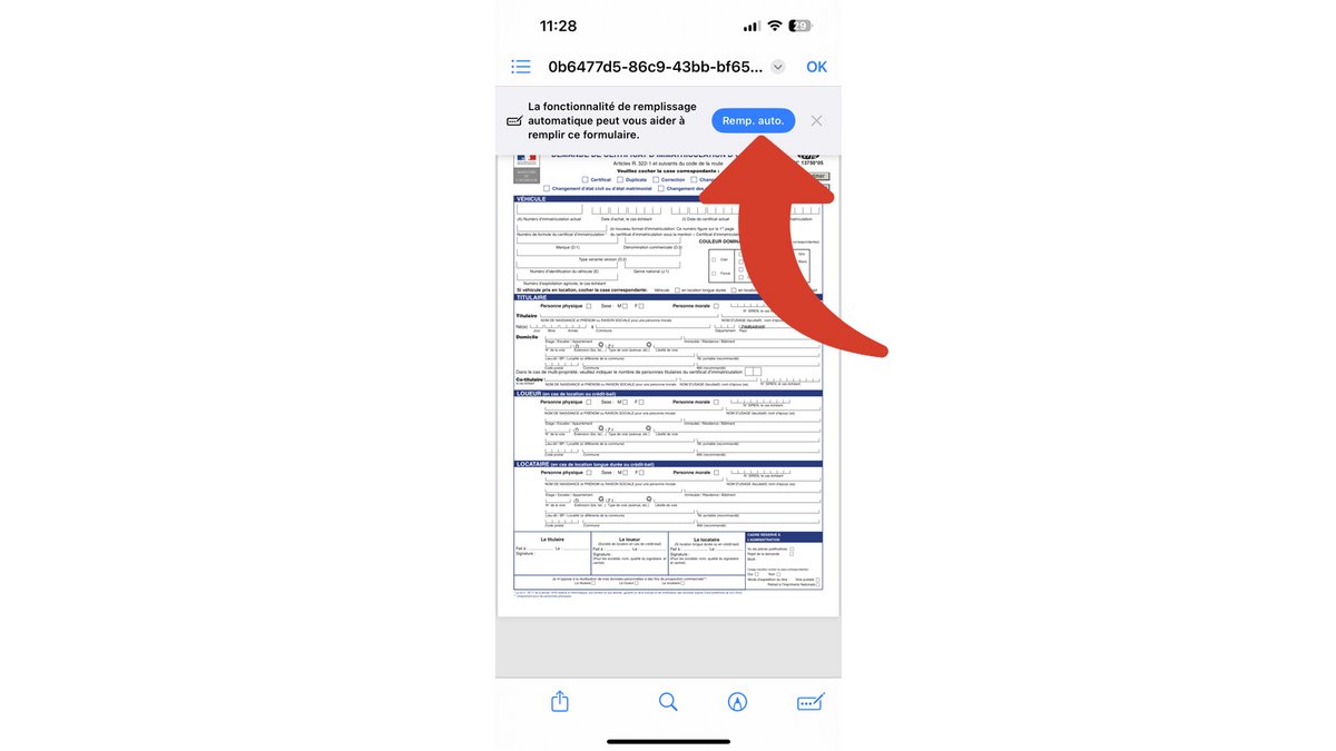 Activer le remplissage automatique pour les formulaires PDF avec le bandeau © Clubic