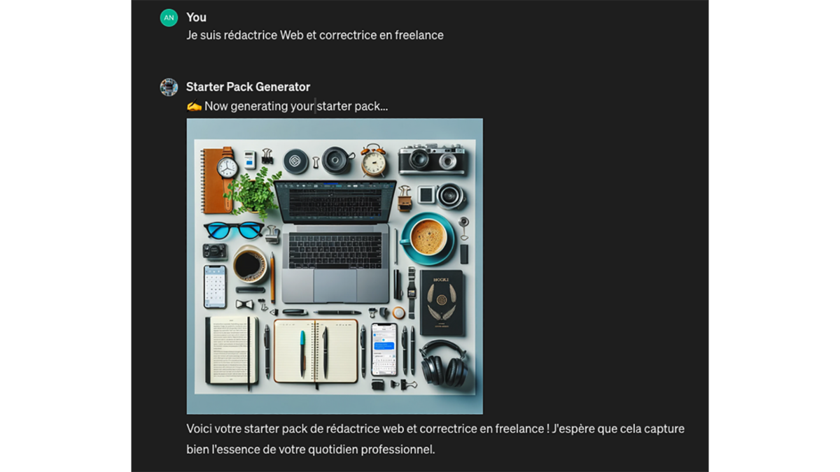 GPT Starter Pack Generator © Pascale Duc pour Clubic
