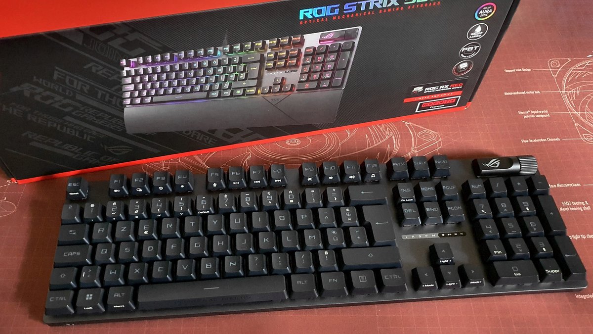 Pas loin d'être le plus élégant clavier gaming sur le marché © Nerces pour Clubic